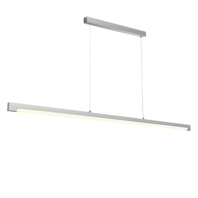 Seamless LED Pendant Light - Modern Minimalist Aluminum Acrylic Design Linear Lighting For Home Office