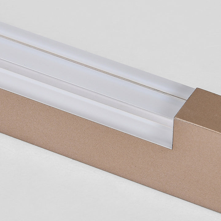 Luz colgante LED sin costuras - Diseño moderno minimalista de aluminio y acrílico para iluminación lineal para el hogar y la oficina 