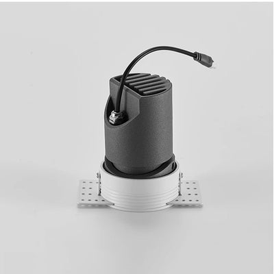 Frameless Recessed LED Spotlights - Contemporary Industrial Design Aluminum LED Flush Mount Ceiling Light For Home Office