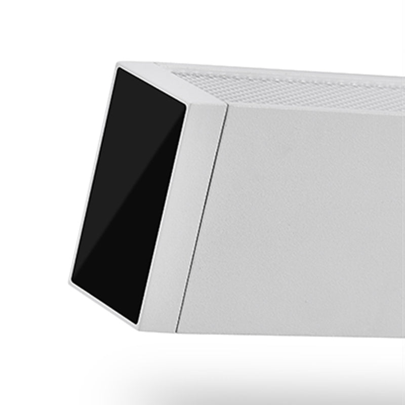 Retina-Friendly Industrial Office Linear Light - Industrial Style & Seamless Splicing Flush Mount Ceiling Light For Home Office