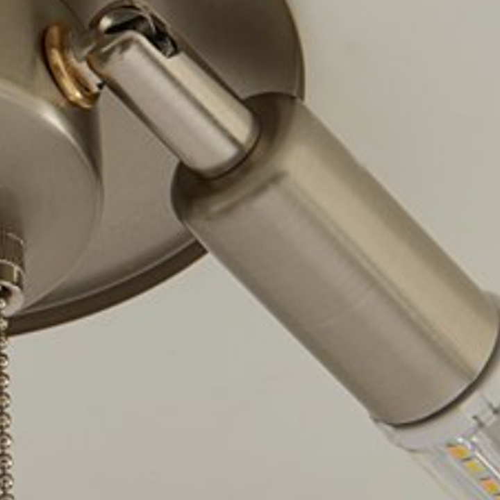 Moderne skandinavische Stehleuchte mit 3-flammigem Runddesign aus Eschenholz, Edelstahl, Aluminium und Glas für Wohnzimmer &amp; Schlafzimmer 