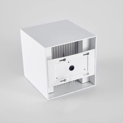 Plafonnier LED carré moderne monté en surface – Luminaire de plafond encastré en aluminium pour salon 
