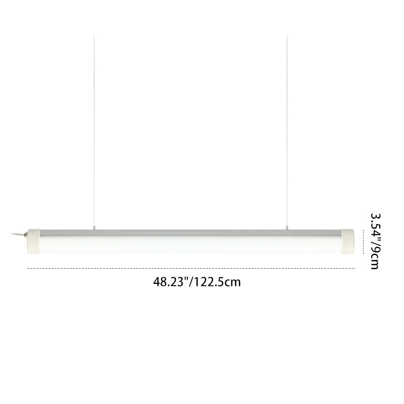 Wasserdichte LED-Balkenleuchte – Rahmenlose nahtlose lineare Pendelleuchte für Heim und Büro 