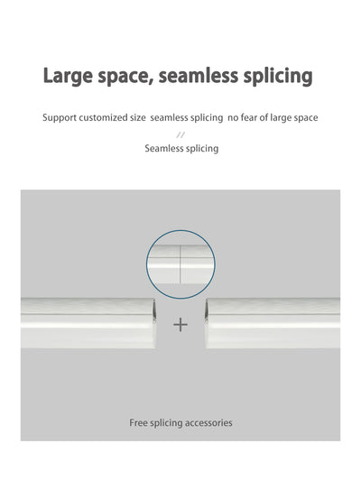 Waterproof LED Batten Light – Frameless Seamless Linear Pendant Light For Home Office