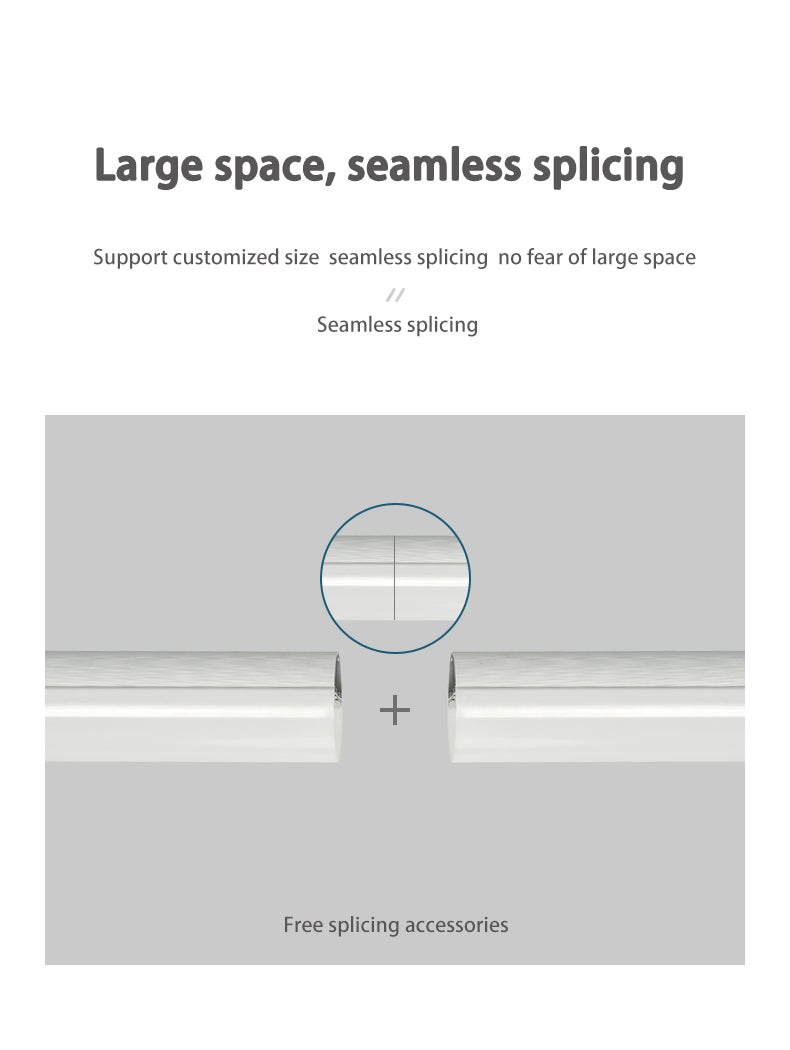 Waterproof LED Batten Light – Frameless Seamless Linear Pendant Light For Home Office