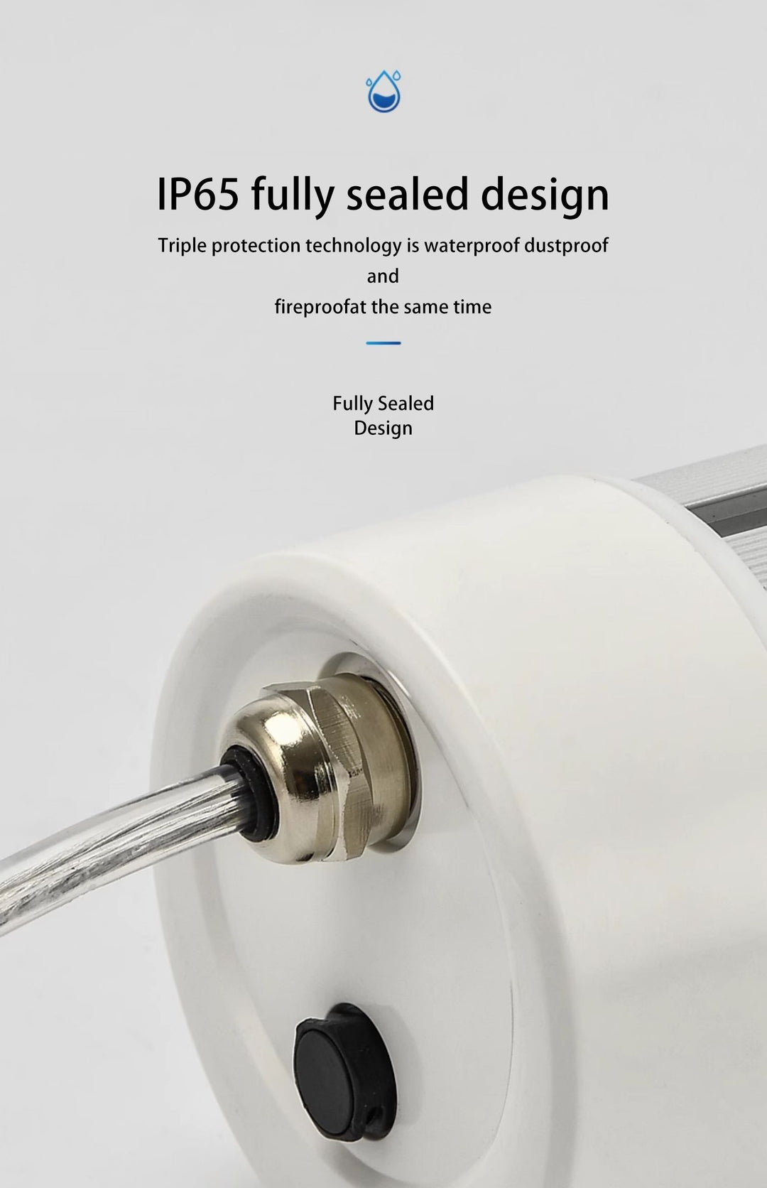 Wasserdichte LED-Balkenleuchte – Rahmenlose nahtlose lineare Pendelleuchte für Heim und Büro 