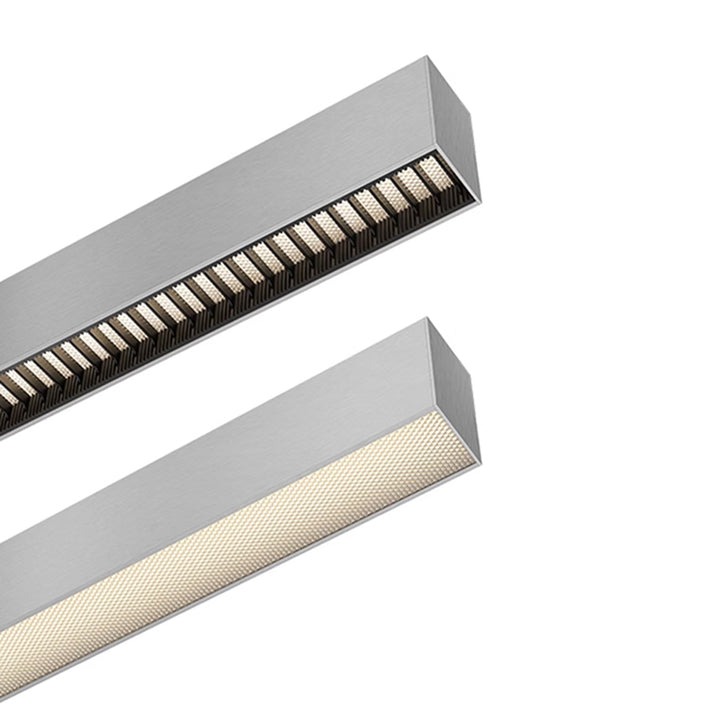 Luz lineal LED arquitectónica - Lámpara colgante anti-deslumbrante para oficina en casa 