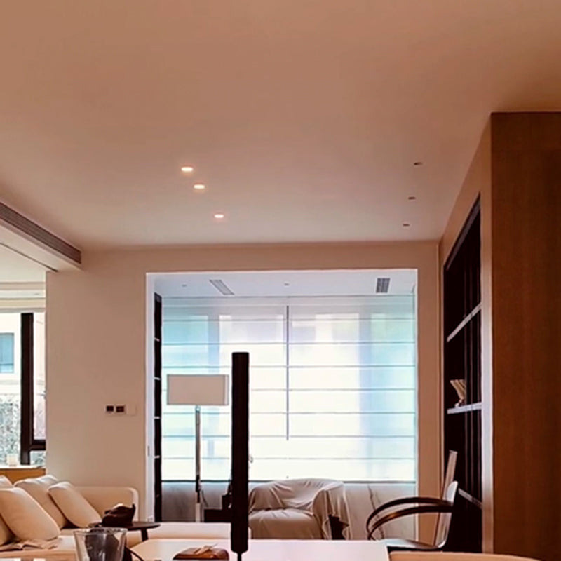 Mini Frameless LED Recessed Spotlight - Smart Dimmable Flush Mount Ceiling Light For Living Room
