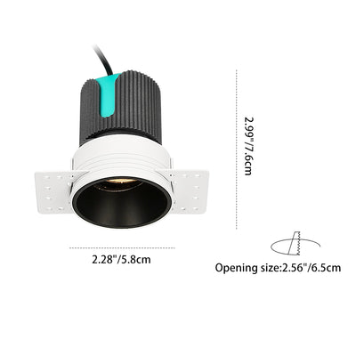 Mini Frameless LED Recessed Spotlight - Smart Dimmable Flush Mount Ceiling Light For Living Room