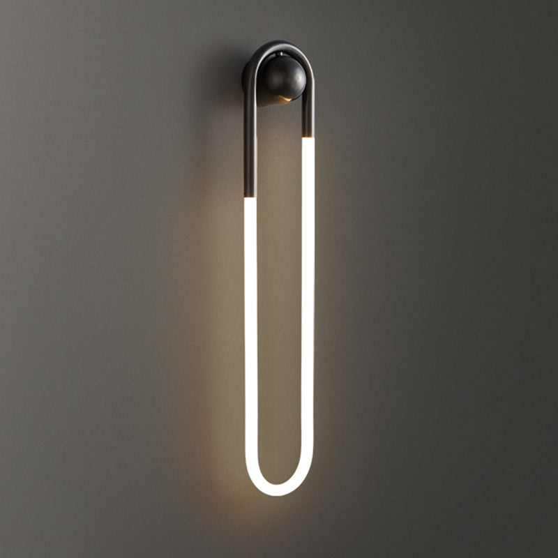 Moderne Luxus Messing Acryl Oval Globe LED Wandleuchte für Schlafzimmer &amp; Wohnzimmer 