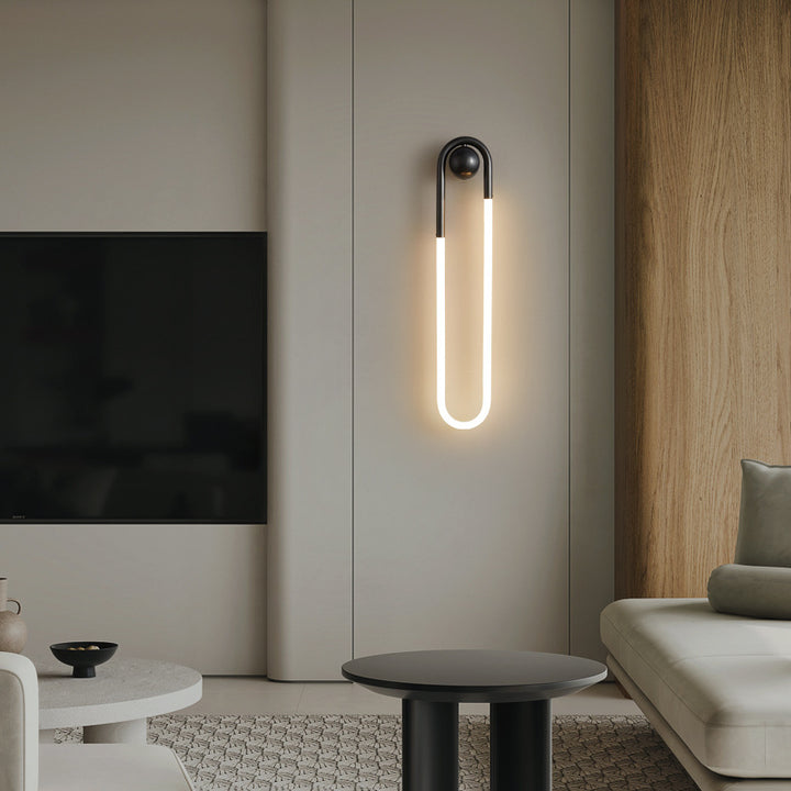 Moderne Luxus Messing Acryl Oval Globe LED Wandleuchte für Schlafzimmer &amp; Wohnzimmer 