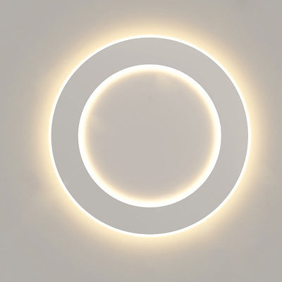 Modern Minimalist PVC Iron Leaf-Shaped Round LED Flush Mount Ceiling Light For Bedroom & Living Room