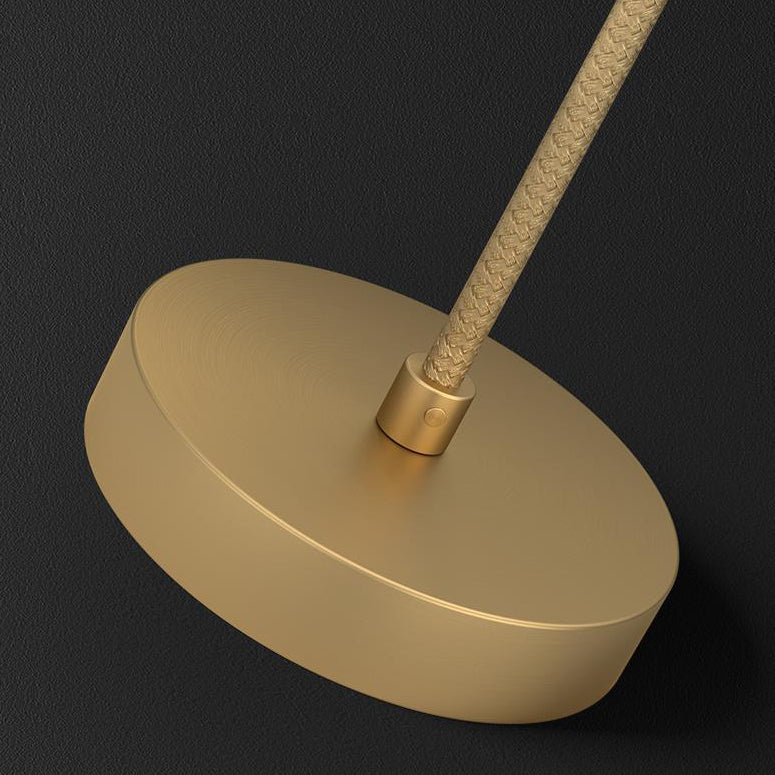 Lustre LED ovale rond en cristal et laiton moderne de luxe pour salle à manger et salon 
