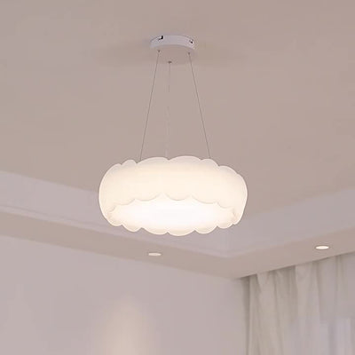 ثريا LED مستديرة بتصميم موجة فقاعات حديدية إبداعية معاصرة لغرفة المعيشة وغرفة الطعام 