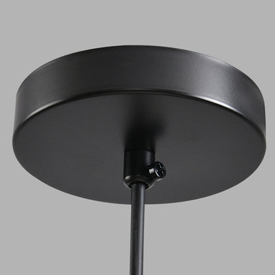 Traditional Japanese Faux Silk Iron Propeller-Shaped 2/3-Light Chandelier For Bedroom & Living Room