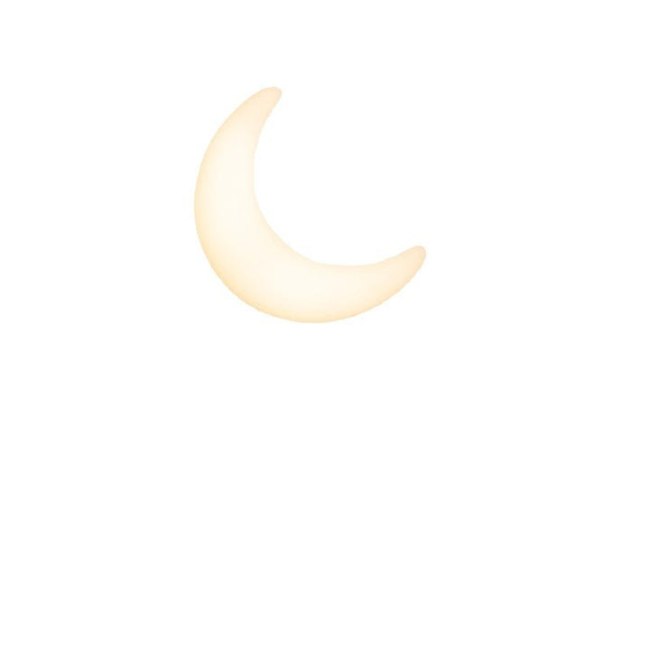 Lámpara de aplique de pared LED en forma de media luna de latón acrílico minimalista moderna para dormitorio 