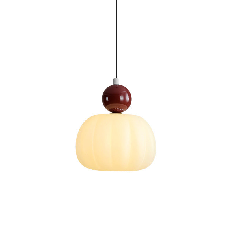 Zeitgenössische kreative PE-Gummi-Holz-Eisen-Baumwoll-Wolken-Rund-1-Licht-Pendelleuchte für das Schlafzimmer 
