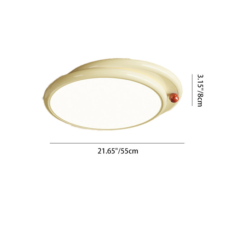 Lumière de plafond encastrée LED carrée ronde empilée en PVC fer minimaliste moderne pour chambre et salon 