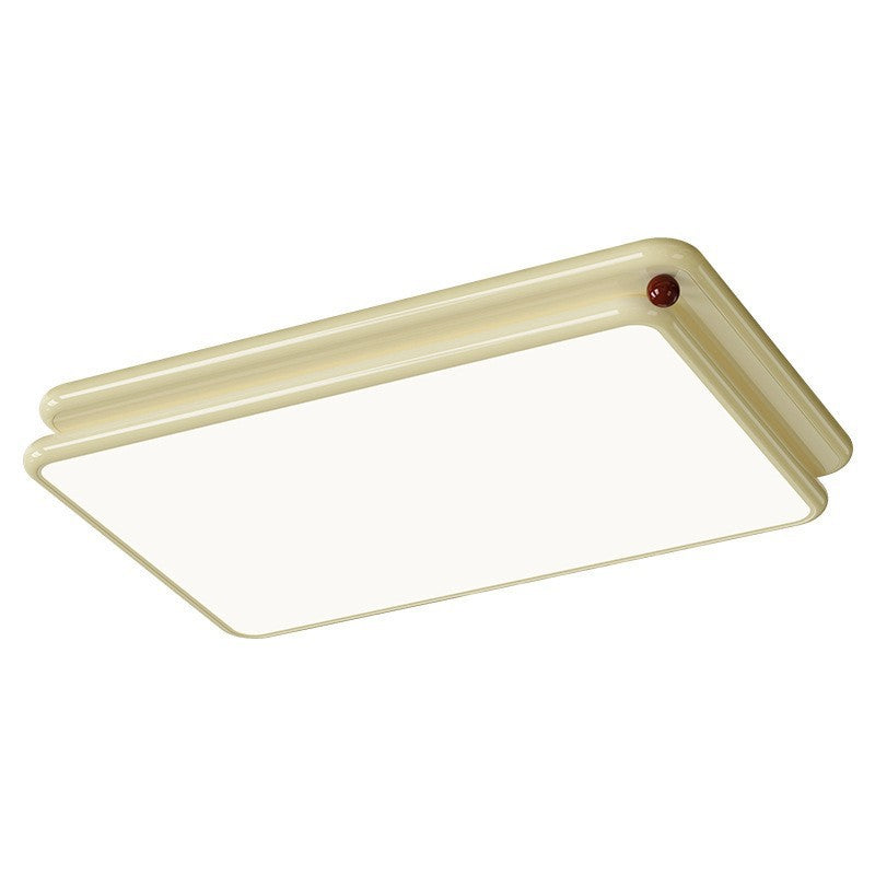 Lumière de plafond encastrée LED carrée ronde empilée en PVC fer minimaliste moderne pour chambre et salon 
