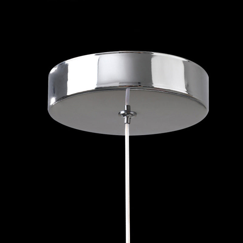 Traditionelle französische Kristallglas-Kerze Floral Tropfen LED Pendelleuchte für Schlafzimmer 