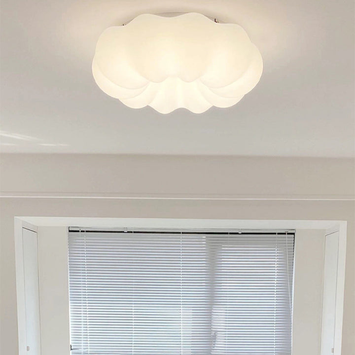 Moderne minimalistische PE-Eisen-Wolkenform runde LED-Deckenleuchte für das Schlafzimmer 