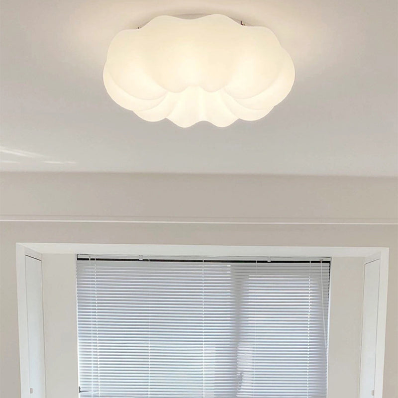 Moderne minimalistische PE-Eisen-Wolkenform runde LED-Deckenleuchte für das Schlafzimmer 