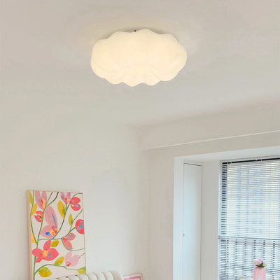 Moderne minimalistische PE-Eisen-Wolkenform runde LED-Deckenleuchte für das Schlafzimmer 