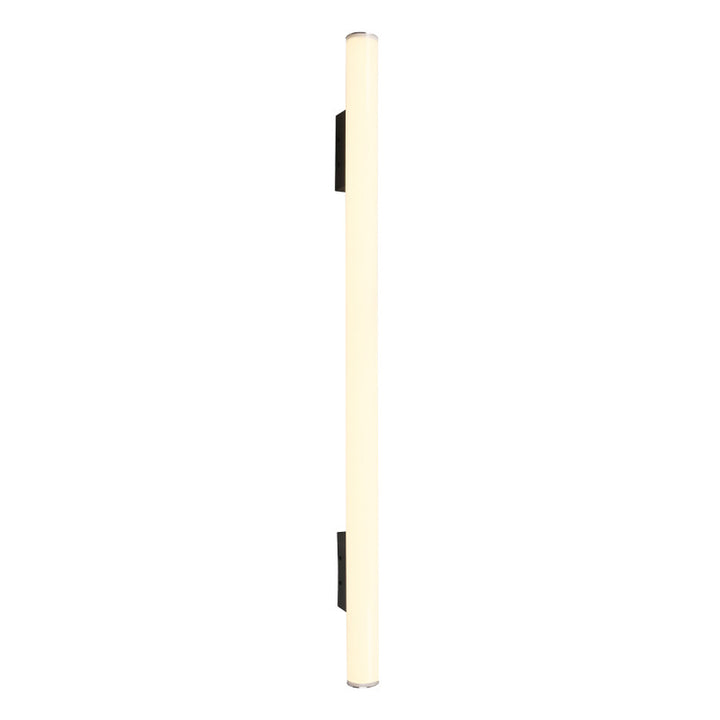 Modern Minimalist Acrylic Aluminum Cylindrical Strip LED Wall Sconce Lamp For Outdoor