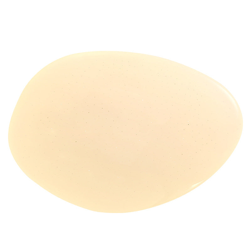 Plafonnier LED en forme de galet en fer PE minimaliste moderne pour chambre 