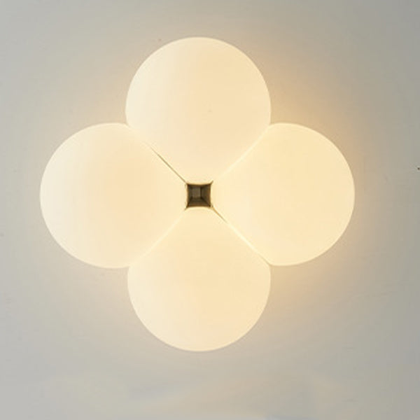 Plafonnier LED en forme de nuage en métal PVC minimaliste moderne pour chambre 