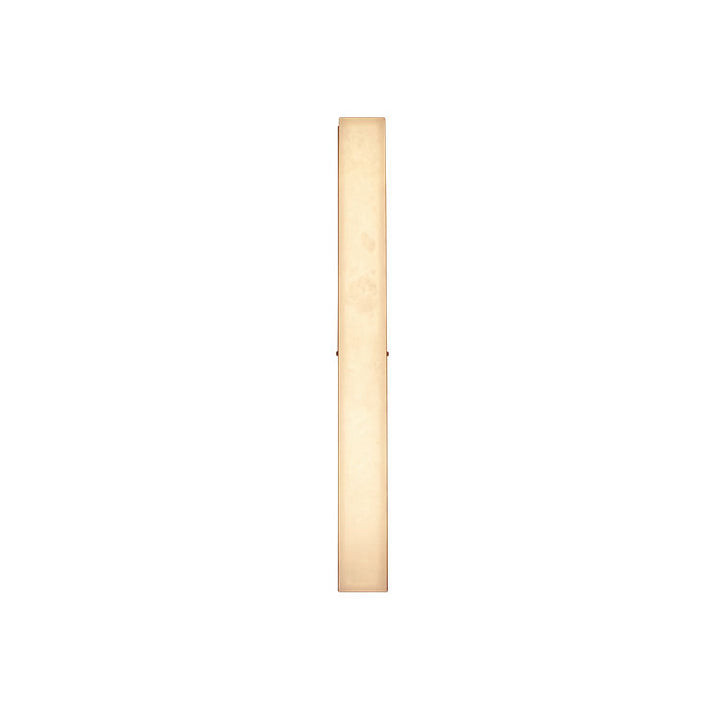 Lámpara de Aplique de Pared LED Rectangular de Alabastro de Latón Vintage Tradicional Para Sala de Estar 