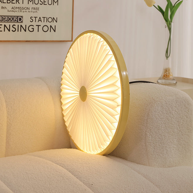 Lustre LED rond en forme d&