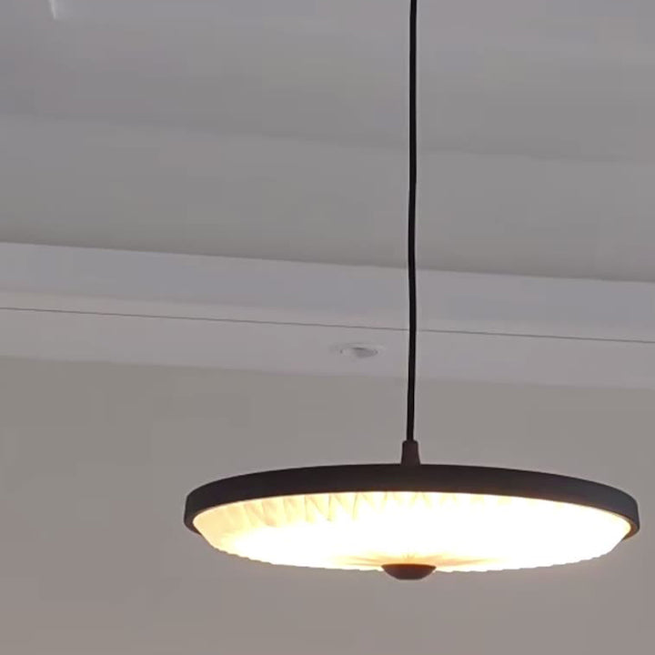 Lustre LED rond en forme d&