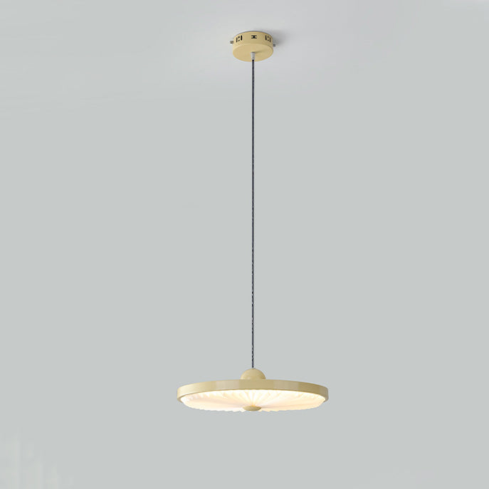 Lustre LED rond en forme d&