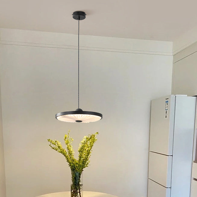 Lustre LED rond en forme d&