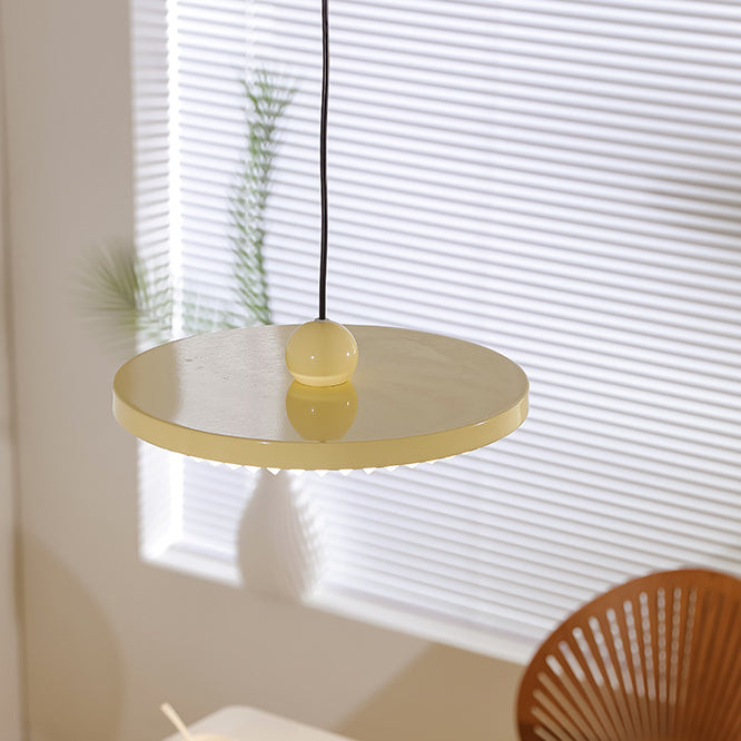 Lustre LED rond en forme d&