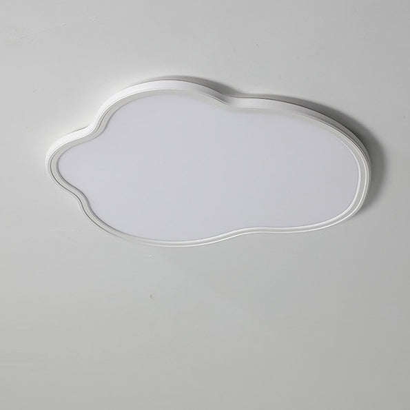 Plafonnier LED en forme de nuage en fer ABS minimaliste moderne pour chambre 