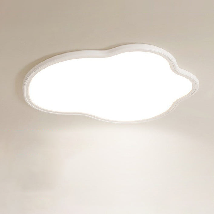 Plafonnier LED en forme de nuage en fer ABS minimaliste moderne pour chambre 
