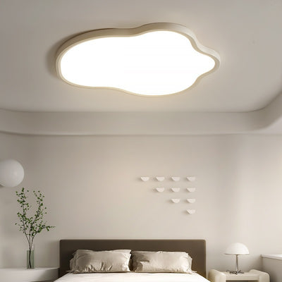 Moderne minimalistische Deckenleuchte aus ABS-Eisen in Wolkenform mit LED für das Schlafzimmer 