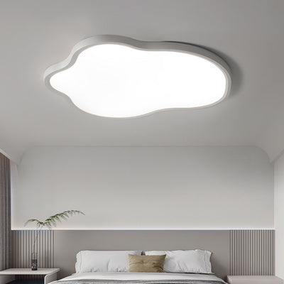 Moderne minimalistische Deckenleuchte aus ABS-Eisen in Wolkenform mit LED für das Schlafzimmer 