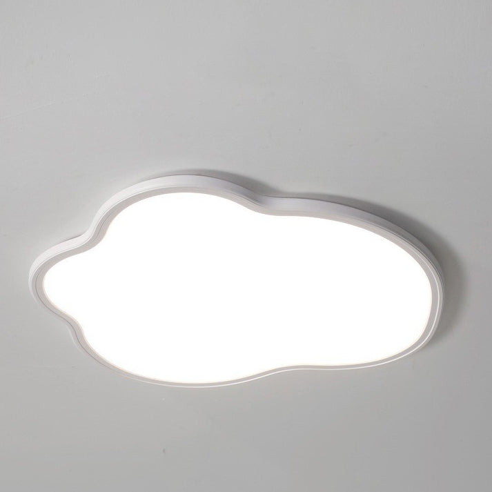 Plafonnier LED en forme de nuage en fer ABS minimaliste moderne pour chambre 