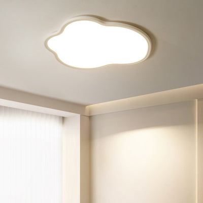 Moderne minimalistische Deckenleuchte aus ABS-Eisen in Wolkenform mit LED für das Schlafzimmer 