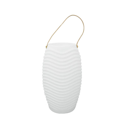 Contemporary Creative PE Barrel-Shaped LED Outdoor Light With Speaker For Outdoor