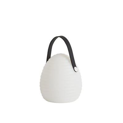 Lumière extérieure LED ronde portable en ABS PE créative contemporaine avec poignée pour patio extérieur 