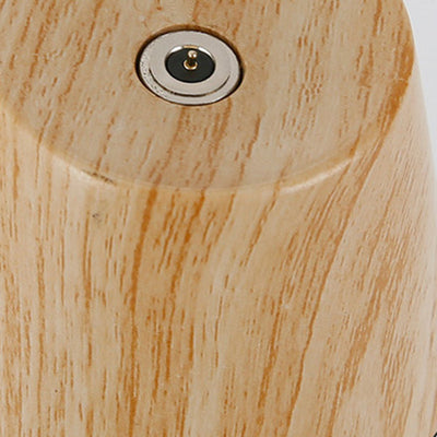 Lampe de table LED en forme de figurine en silicone plastique rechargeable créative contemporaine pour veilleuse de chevet 