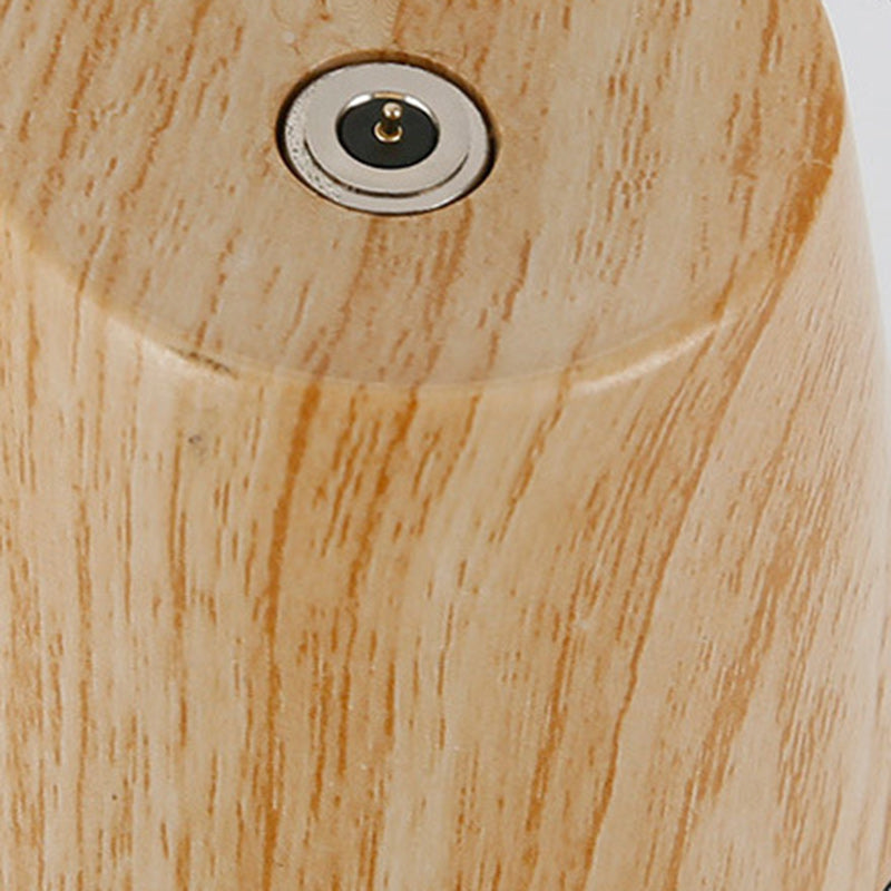 Lampe de table LED en forme de figurine en silicone plastique rechargeable créative contemporaine pour veilleuse de chevet 