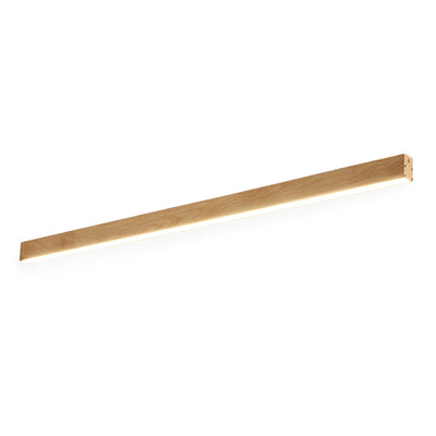 Modern Minimalist Aluminum Acrylic Long Strip LED Flush Mount Ceiling Light For Hallway