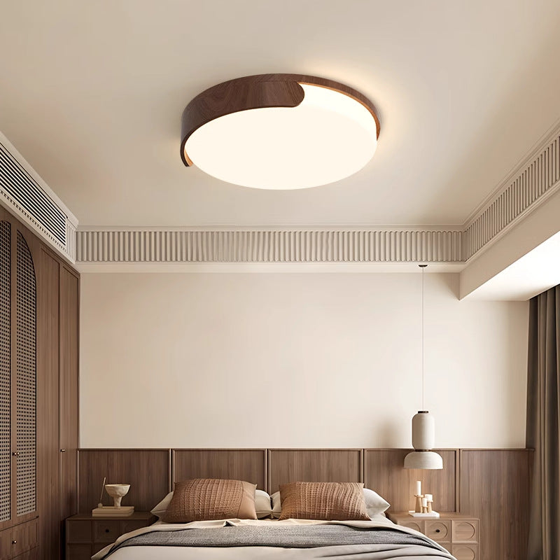 Modern Mid-century Iron & Acrylic Cloud-Inspired LED Flush Mount Ceiling Light For Living Room & Bedroom