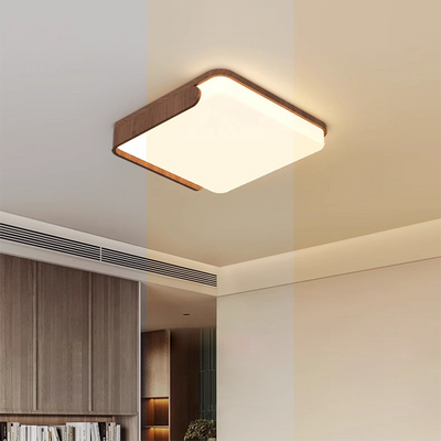 Modern Mid-century Iron & Acrylic Cloud-Inspired LED Flush Mount Ceiling Light For Living Room & Bedroom