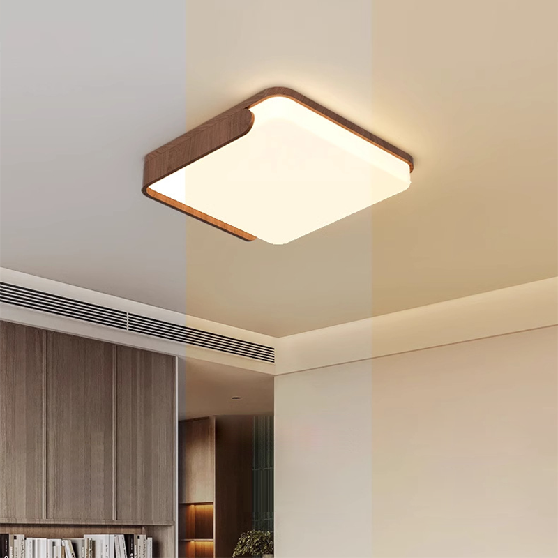 Modern Mid-century Iron & Acrylic Cloud-Inspired LED Flush Mount Ceiling Light For Living Room & Bedroom